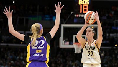 Caitlin Clark hits important late three-pointer to lift Indiana Fever to first victory of the season over LA Sparks