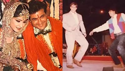 Shah Rukh Khan Shook A Leg With Salman Khan, Left Anil Kapoor Shocked At Sanjay-Maheep's 'Sangeet'