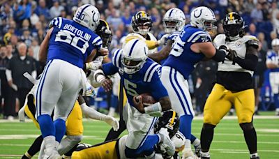 Colts QB Anthony Richardson out vs. Steelers with hip injury