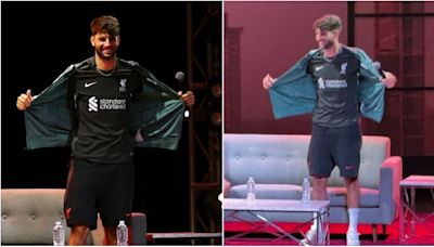 Liverpool 2024/25 away kit LEAKED by Reds star on pre-season tour