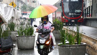 Ambiente caluroso y lluvias con chubascos en CDMX