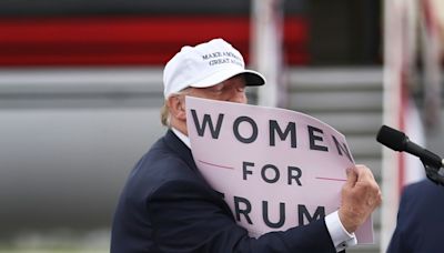 Kamala Harris se muestra como alternativa al problema de Trump con las mujeres