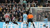 Soccer-Newcastle dump Man City out of EFL Cup and draw Man Utd