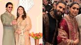 Anant-Radhika Wedding: Shah Rukh Hugs Ranveer Singh, Greets Mom To Be Deepika With A Kiss; Watch