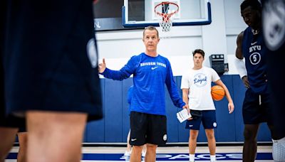 New BYU basketball assistant coach Tim Fanning on how the Cougars landed Egor Demin, Kanon Catchings, and how they are doing in Provo