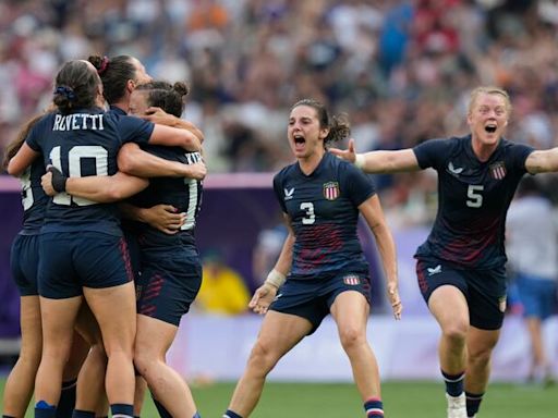Utahn Alex Sedrick scores the game-winner as U.S. women’s rugby makes history with its first Olympic medal