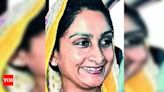 Harsimrat urges Centre to Resolve farmers’ issues | Chandigarh News - Times of India