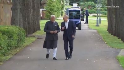 Putin hosts private dinner for Modi at his Novo-Ogarevo home ahead of talks