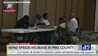 Pike County neighbors shelter ahead of Francine