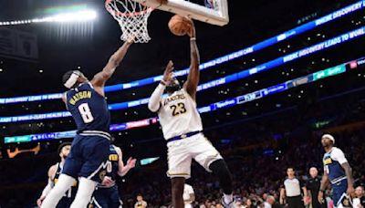 Lakers despertaron y evitaron la barrida con victoria sobre Nuggets