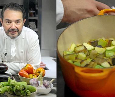 Jean-François Piège : sa délicieuse recette de ratatouille niçoise