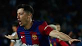 Barcelona se mantiene segundo gracias a Lewandowski