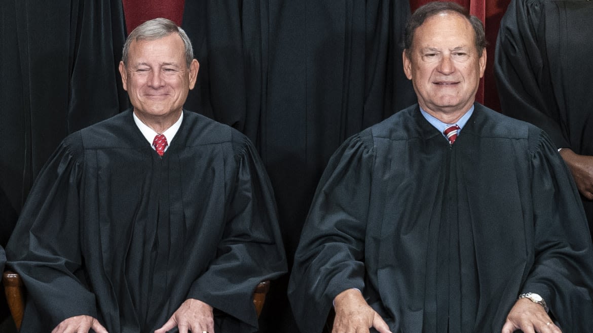 SCOTUS Chief Justice Sidelined Alito Days After Flag Scandal