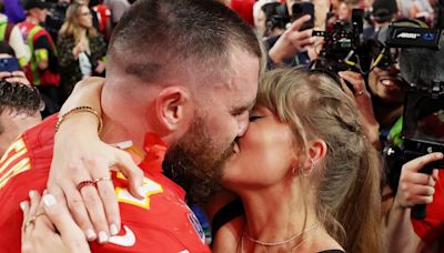 Travis Kelce Tears Up During Taylor Swift's Surprise Songs Set at Eras Tour in Amsterdam