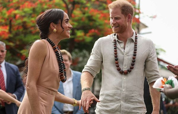 Meghan Markle Has Proud Wife Moment with Prince Harry in Nigeria: ‘You See Why I'm Married to Him?'
