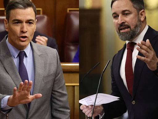 Pedro Sánchez y Santiago Abascal coincidirán, a solo cien metros de distancia, en sendos mítines por las europeas en Málaga