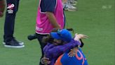 Jasprit Bumrah sprints towards wife Sanjana Ganesan, shares emotional hug right after India's T20 World Cup victory