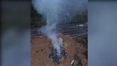 廣東高速公路塌陷已釀24死30傷 居民爆日前才發生土石流