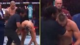 New footage shows Jiri Prochazka struggling to stand afte Alex Pereira KO