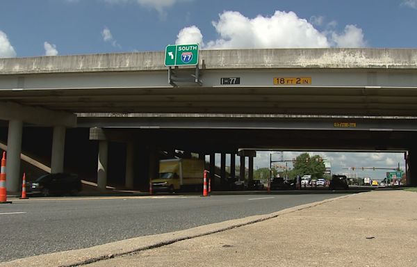 Debris falls again from I-77 overpass in Rock Hill; repairs underway