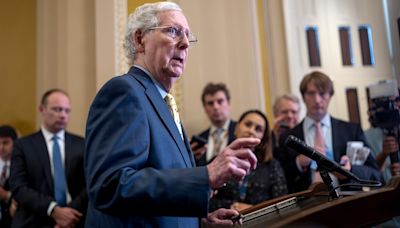 McConnell breaks with Trump on vilification of Biden