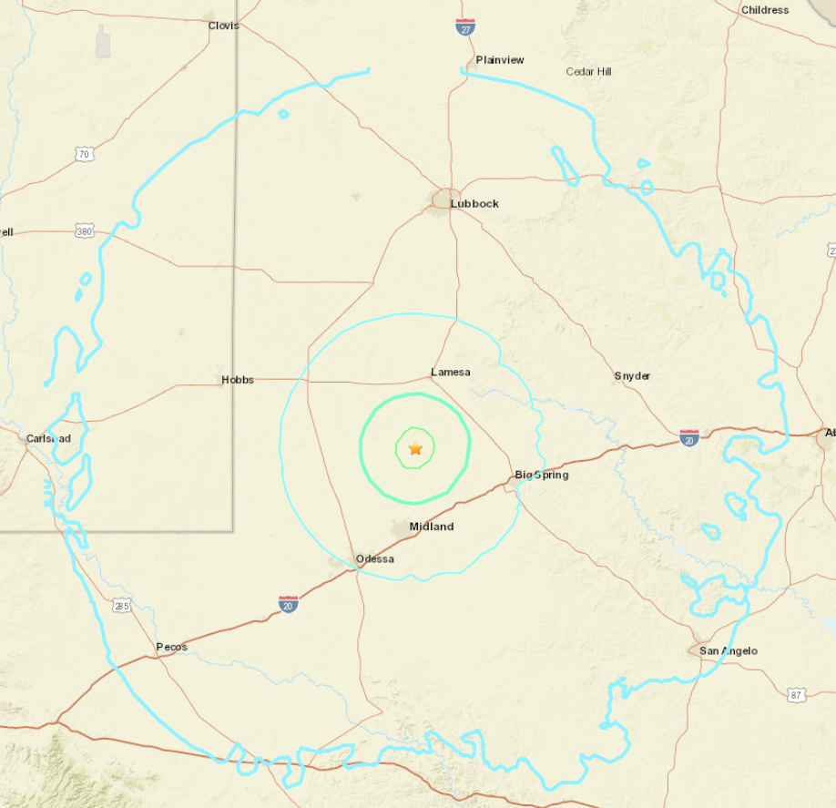 5.1-magnitude earthquake hits West Texas, tremors felt as far as Austin, DFW