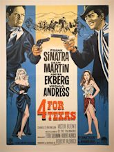 4 For Texas (1963) | Carteles de cine, Carteles de películas, Cine