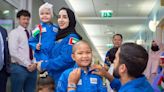 UAE astronauts lift spirit of children with cancer during hospital visit