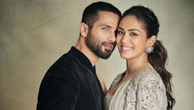 Shahid Kapoor's note for wife Mira after her skincare launch: Proud of you baby