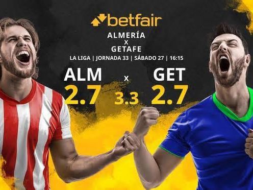 UD Almería vs. Getafe CF: horario, TV, estadísticas, clasificación y pronósticos