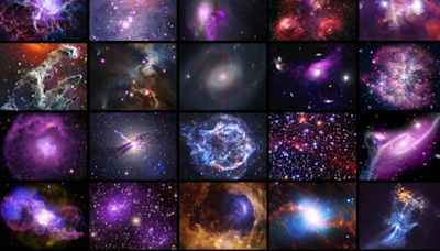 NASA released 25 images to celebrate 25th anniversary of Chandra X-ray Observatory