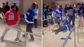 Rangers fan arrested after knocking out Lightning fan with vicious sucker-punch