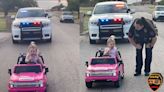 Oklahoma Police Pull Over Toddler Driving A Hot Pink Convertible