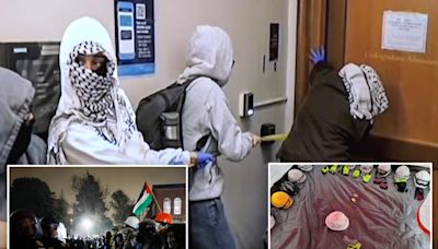 Anarchist group pushes anti-Israel students to arm themselves, hijack buildings and be hostile toward cops