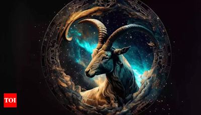 Capricorn, Weekly Horoscope, July 28 to August 03, 2024: Career growth and ambitious goals is your mantra this week - Times of India