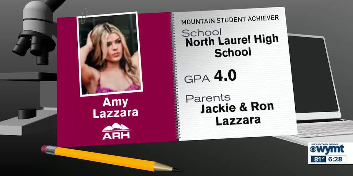 A.R.H Mountain Student Achiever - Amy Lazzara