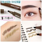 mini韓國美妝代購☆韓國RIRE Fork Eyebrow Tint 四叉染眉筆 升級款五叉染眉筆 刺青眉筆【夏沫美妝甄選】