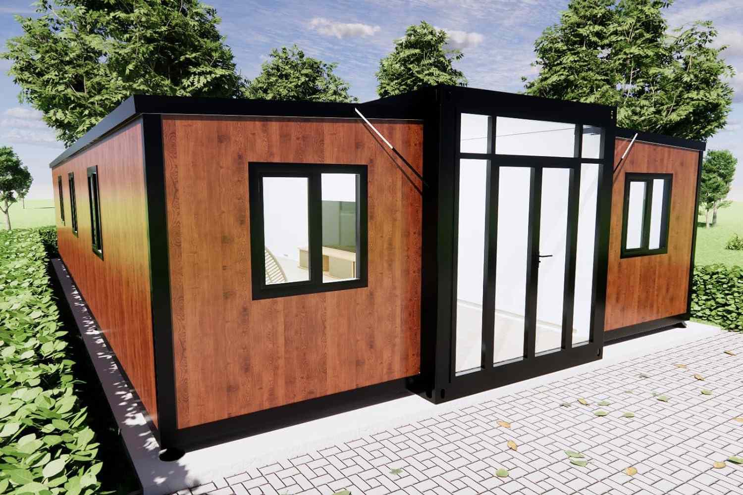 This Modern Tiny House Is Sleek, and It Comes With Electricity, Heat, and Water