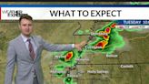 More thunderstorms expected today through Thursday