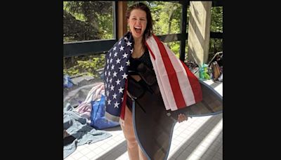 Provo woman becomes fastest mermaid in the world at Merlympics