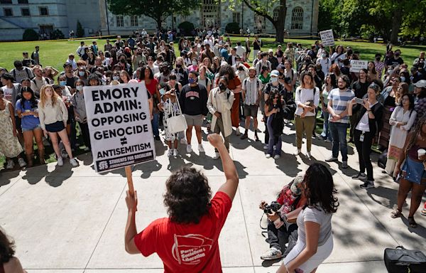 Georgia Democrats condemn "dangerous escalation" after police detain Emory University protesters