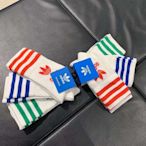 【100%正品】Adidas三葉草女男運動logo條紋潮襪中高筒襪GD3577GN3077GG1015 可開發票