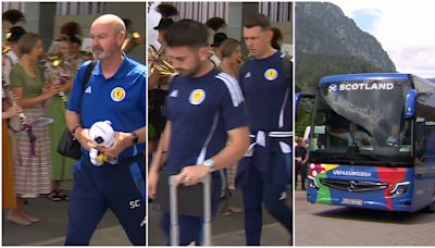 Video showing the farewell Scotland team received as they left hotel to go home goes viral