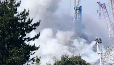 Firefighters remain on scene at Port of Tyne as probe continues into South Shields fire