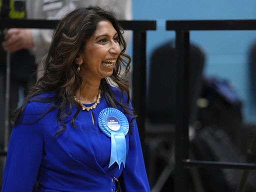 Backlash as Tory leadership contender Suella Braverman calls flying LGBTQ flag 'monstrous'