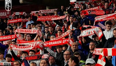 Las peñas del Granada impulsan una protesta en el partido ante el Real Madrid