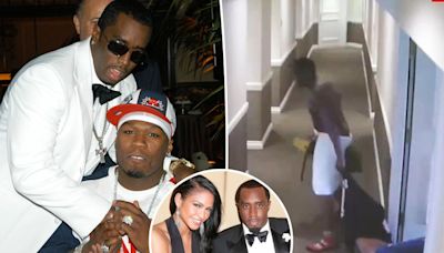 50 Cent reacts to disturbing video of Sean ‘Diddy’ Combs beating Cassie Ventura in 2016