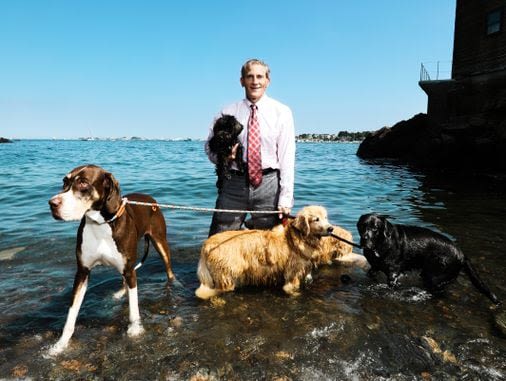 He handles custody disputes, death row cases, and biters. He’s Salem’s dog lawyer. - The Boston Globe