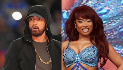 Guess Who's Wack? Eminem Blasted For Bleached Blonde Bad Built Bars Shading Megan Thee Stallion On 'Houdini'