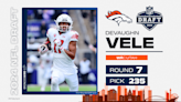 Broncos select WR Devaughn Vele in 7th round of NFL draft